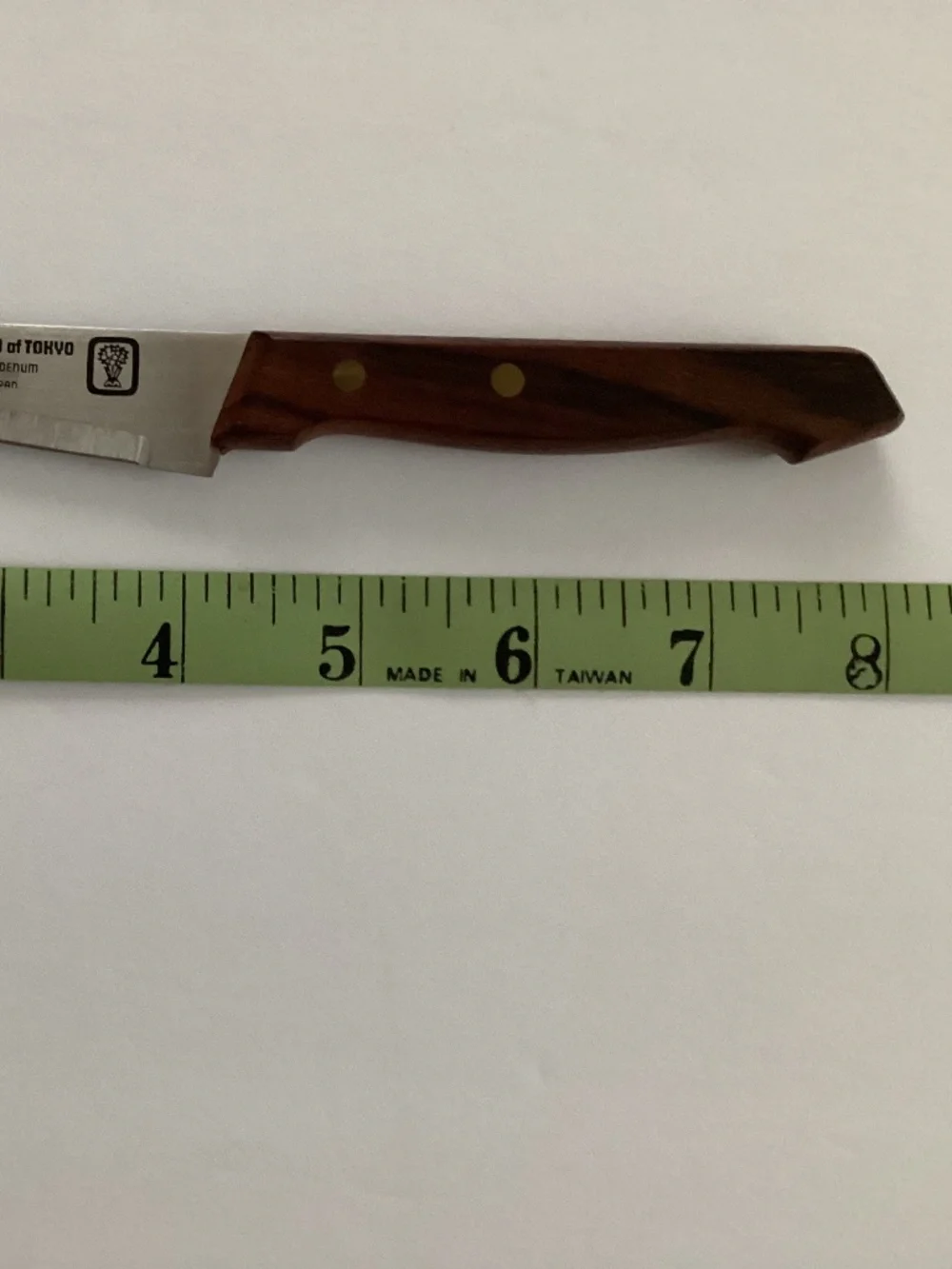 Vtg Benihana of Tokyo Japan Japanese Chef’s Serrated Paring Knife New
